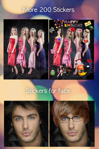 PhotoTime(FREE) - 200 stickers and full functions screenshot 2
