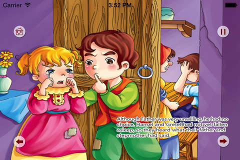 Sound Books - Hansel And Gretel(Candy House) screenshot 2