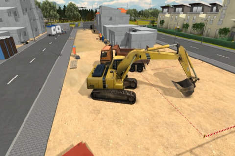 Machine Sim 2016 (Construction Excavator Digger Driver) screenshot 4