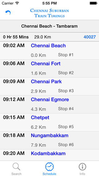 【免費旅遊App】Chennai Suburban Train Timings-APP點子