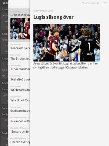 【免費新聞App】Tidningar SE-APP點子