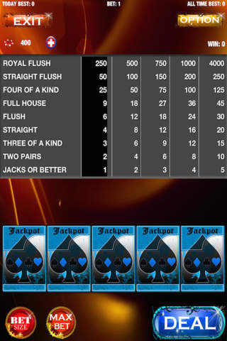 Party Video Poker - Dynasty Edition screenshot 3