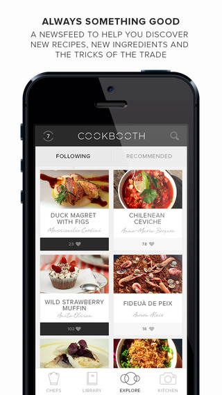 【免費生活App】Cookbooth. Photo recipes by chefs and foodies.-APP點子