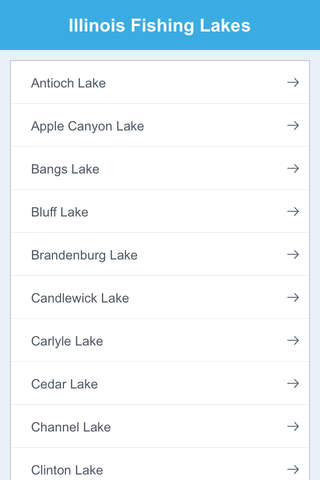 Illinois Fishing Lakes screenshot 2