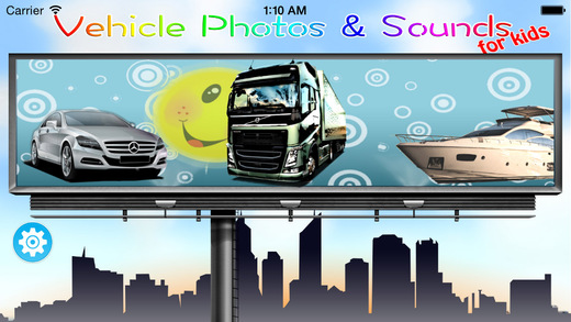 Vehicle Photos Sounds for Kids