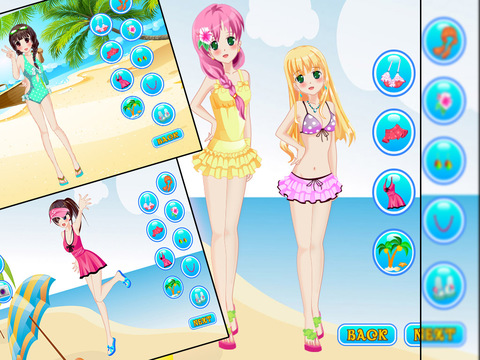 【免費遊戲App】New Shopaholic Model - Three Girl In Beach Dress Up-APP點子