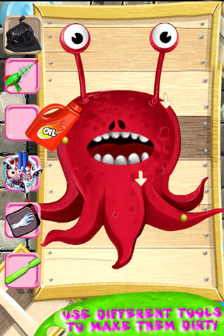Messy Garbage Monster – Makeover & Dress up Monsters to look Untidy, Ugly & Dirty screenshot 3