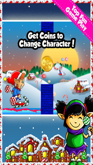 【免費遊戲App】111 Jumpy Holiday Candy Ski Kids Story Game WOOHOO !-APP點子