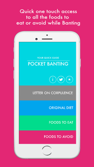 Pocket Banting - The Banting Diet In Your Pocket