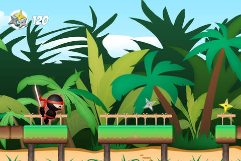 Jungle Ninja Adventure HD PRO screenshot 2