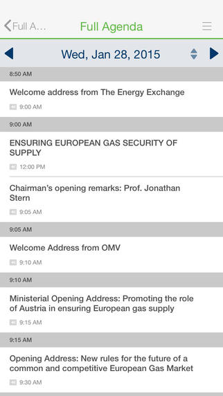 【免費商業App】European Gas Conference 2015-APP點子