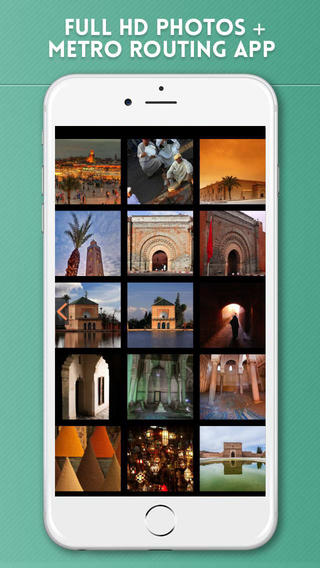 【免費旅遊App】Marrakech Travel Guide with Offline City Street Maps-APP點子