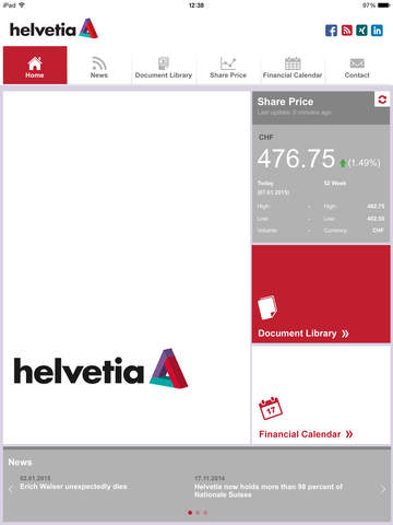 Helvetia Investor Relations