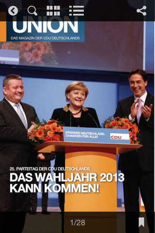 CDU-Magazin screenshot 2