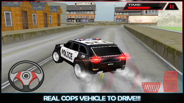 【免費遊戲App】Police Car Chase : Street Racers 3D-APP點子