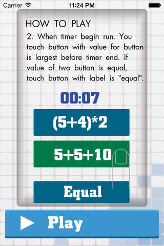 What The Larger Number Game screenshot 2
