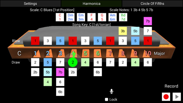 HarpNinja Diatonic Harmonica