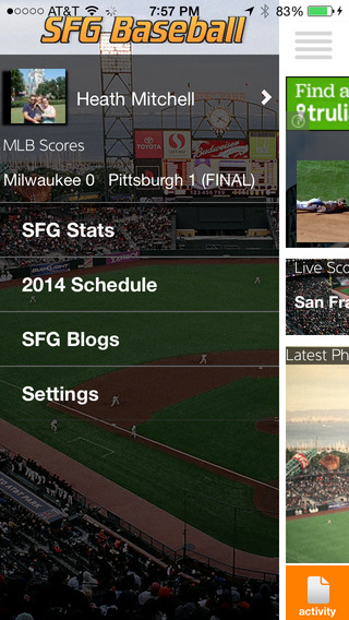 【免費運動App】SFG Baseball-APP點子