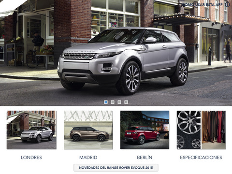 Range Rover Evoque (Spain) screenshot 2