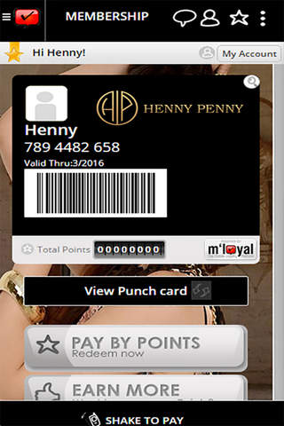 Henny Penny mLoyal App screenshot 4