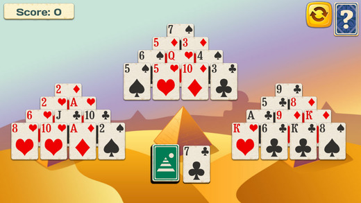 【免費遊戲App】Tripeaks Pyramid Solitaire-APP點子