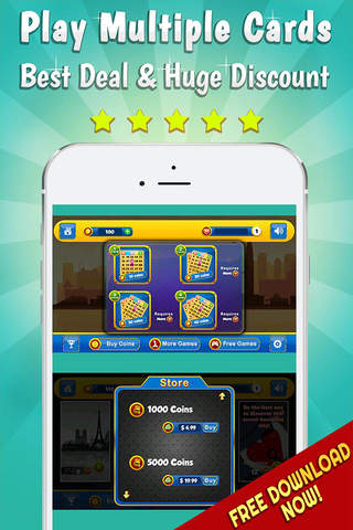 BINGO PARTY CLUB - Play Online Casino and Gambling Card Game for FREE ! screenshot 3