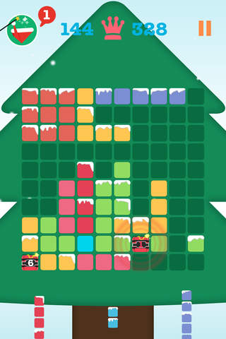 10/10 Christmas: block puzzle king - brain sweeper rush xmas game for school girls, boys & kids screenshot 2