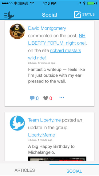 【免費社交App】Liberty.me-APP點子