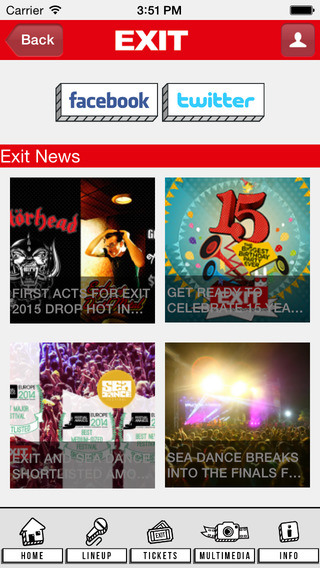 【免費音樂App】Exit festival 2014-APP點子