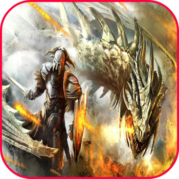 Dragon vs Knight Warrior 遊戲 App LOGO-APP開箱王