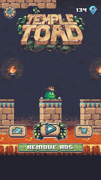 Screenshots of Temple Toad for iPhone