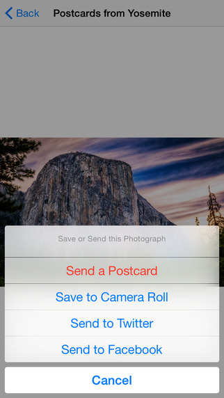 【免費旅遊App】Postcards from Yosemite-APP點子