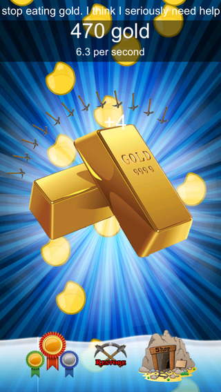 Gold Rush Clicker - Nuggets and Bars Miner Fever