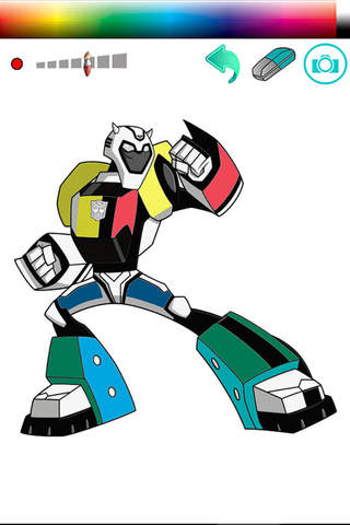 Color In Transformers Coloring Version screenshot 2