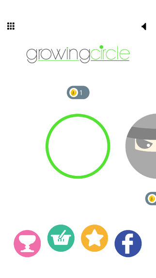 【免費遊戲App】Growing Circle-APP點子