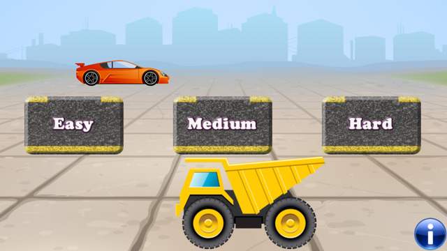 Vehicles and Cars for Toddlers and Kids : play with trucks tractors and toy cars FREE app