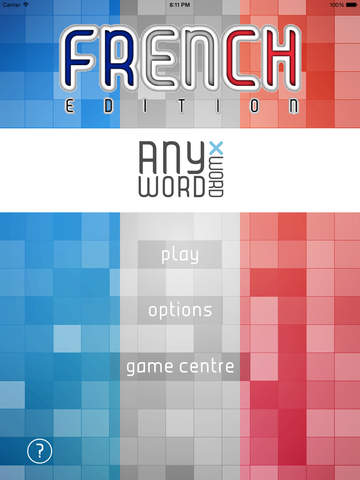 AnyWord Xword French MFL Edition