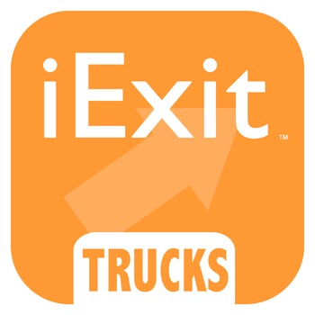 iExit Trucks: The Trucker's Highway Exit Guide LOGO-APP點子