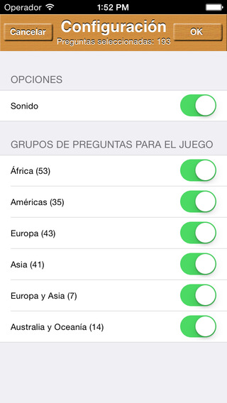 Captura de pantalla del iPhone 5
