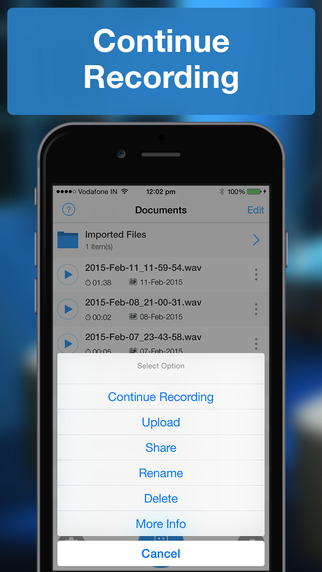 【免費商業App】Recorder App Lite - Audio Recording, Voice Memo, Trimming, Playback and Cloud Sharing-APP點子