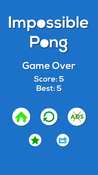 【免費遊戲App】Impossible Pong-APP點子