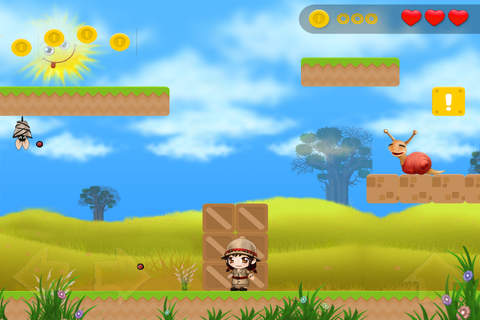 Jungle Adventures - Jump Girl !!! screenshot 3