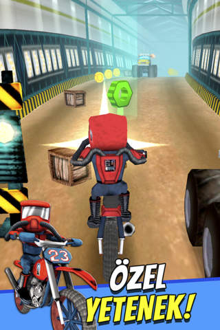Cartoon Dirt Bike Runner - Free GP Motorcycle Racing Game For Kids screenshot 3