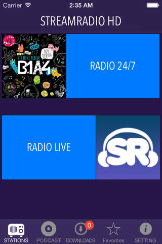StreamRadio HD screenshot 2