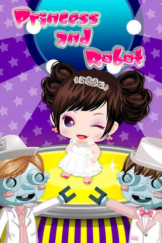 Princess and Robot - Cute Girl Games screenshot 3