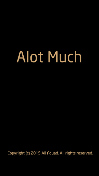 【免費生活App】Alot Much-APP點子