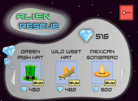 【免費遊戲App】Alien Space Rescue-APP點子