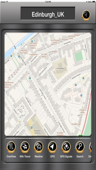 Edinburgh_UK Offline maps Navigation