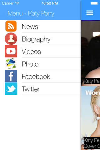 Katy Perry Fan Edition - Free News, Videos & Biography screenshot 2