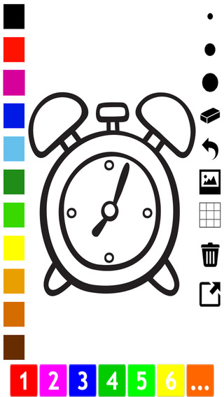 【免費遊戲App】At school coloring book for children-APP點子